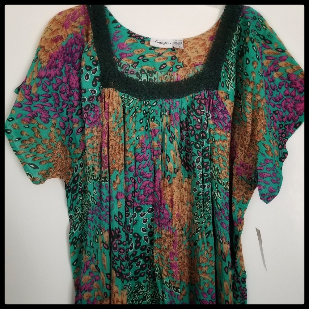 NWT • Hawaiian Style Muumuu • sz 3X